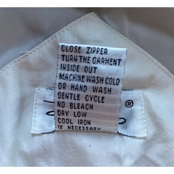 Bocoo Women's Silk Jacket Size XL Crazy Pattern Baroque Rainbow 80s Vintage 1984 - Picture 11 of 12